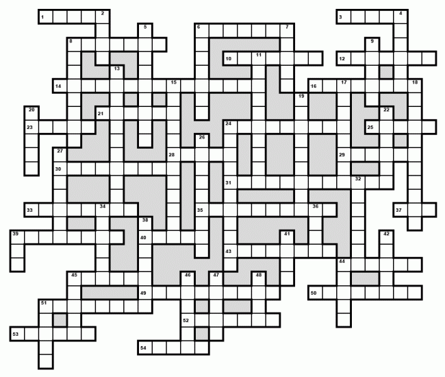 An Extensive Exploration of the Crossword Puzzle Universe