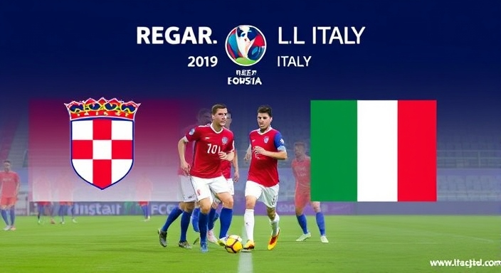 Croatia vs. Italy National Football Team: Statistical Overview